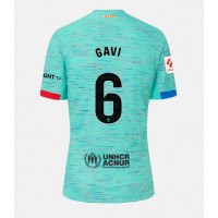 Billiga Barcelona Paez Gavi #6 Tredje fotbollskläder 2023-24 Kortärmad